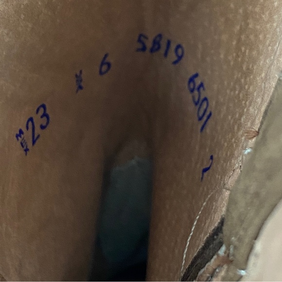 Women’s like new Jar Star Cowboy Boots Mexican Western size 6 - Picture 8 of 12